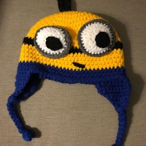 Handmade minions hat